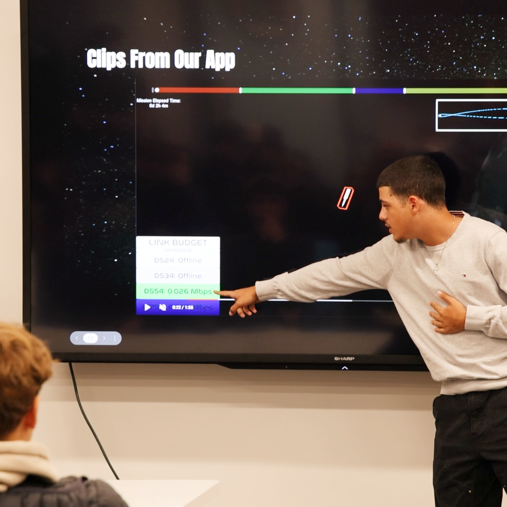 Kerellos NASA ADC space education app focused on Artemis 2